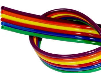 Multi-Colored Ribbon Tubing (MCR), 6M-025-06-07-05-08-09-12